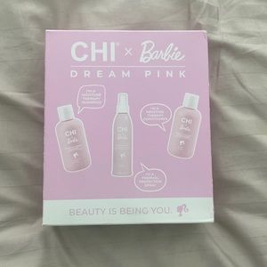 NWT CHI Dream Pink x Barbie Shampoo, Conditioner, Thermal Protection Spray